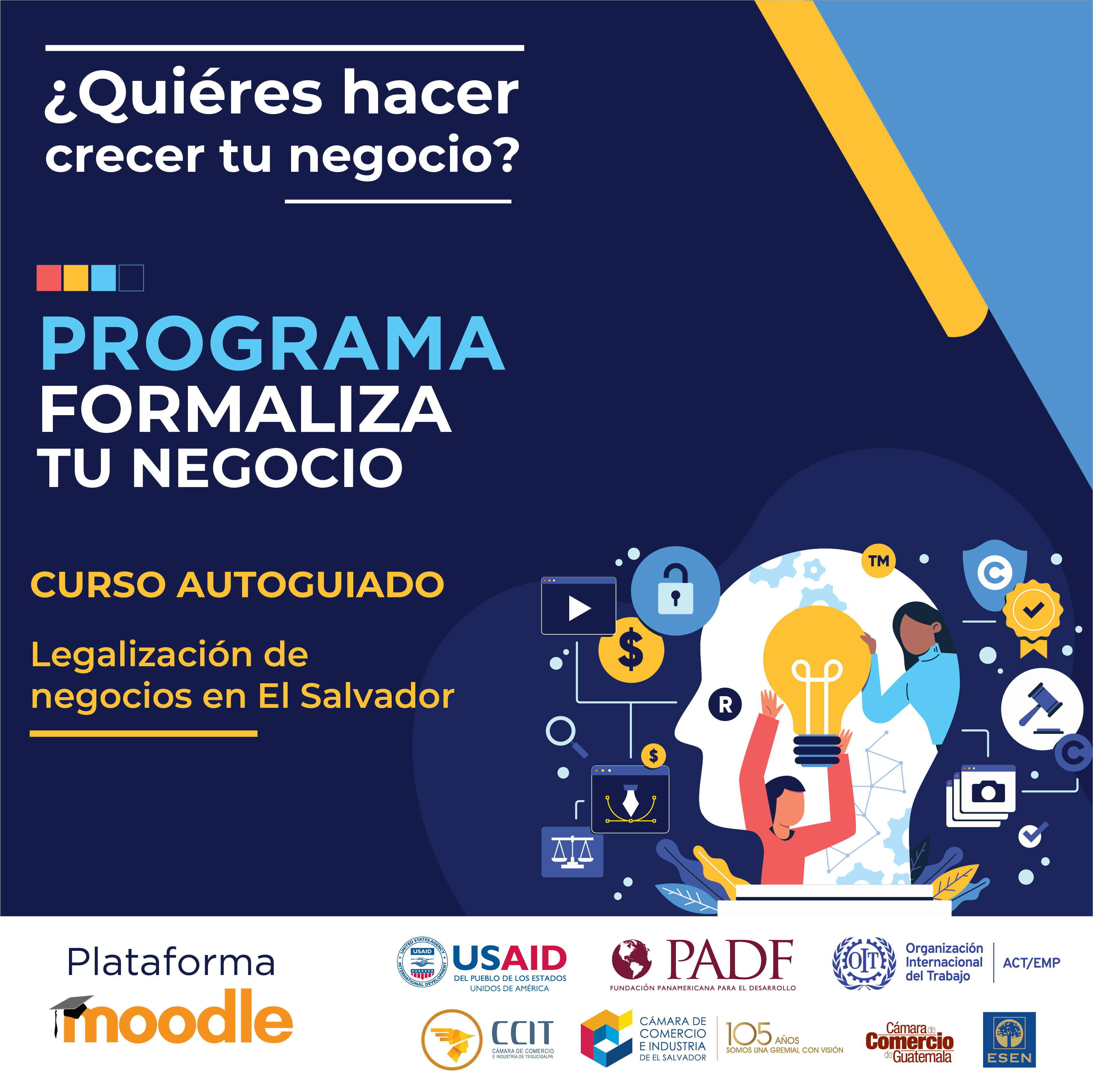 Curso Auto guiado: Legalización de negocios en El Salvador